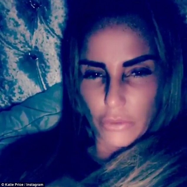 happy christmas everyone katie price appeared in good spirits as she took
